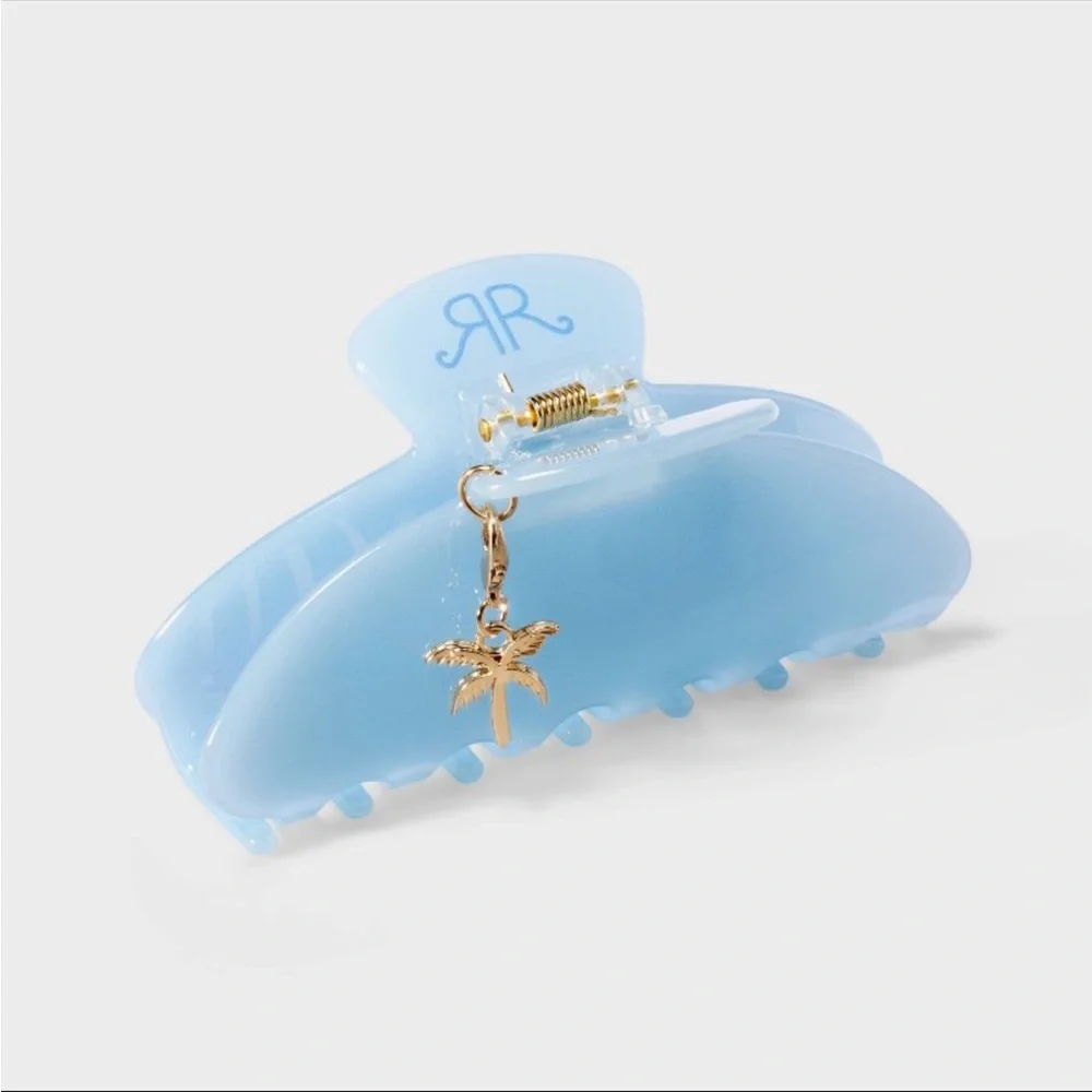 Charm Claw Clip Light Blue - Roller Rabbit x Target NEW - Picture 2 of 3